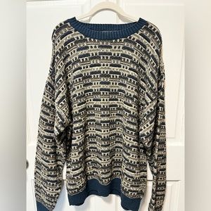 Vintage Men’s TSR Made in the USA Knit Pullover Sweater size XK X-large euc